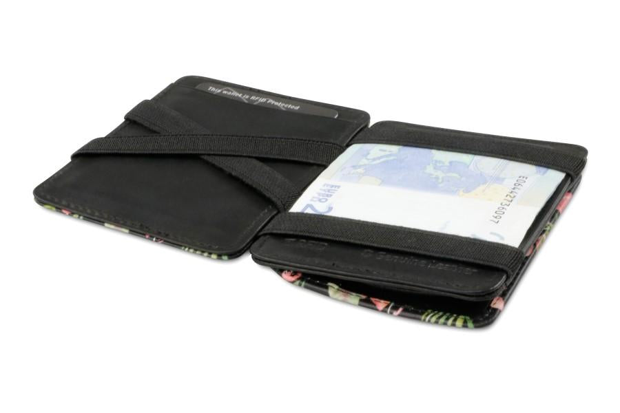 Porte-monnaie Magique RFID Cuir - Hunterson - Flamingo