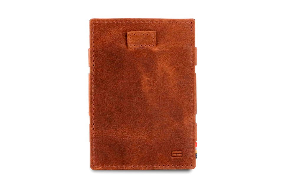 Porte-monnaie Magique RFID Cuir Pochette Carte Brossé - Garzini - Brun - 2