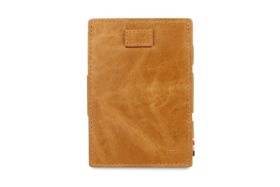 Porte-monnaie Magique RFID Cuir Pochette Carte Brossé - Garzini - Cognac - 2