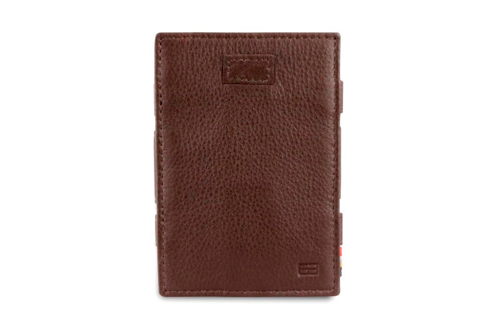 Porte-monnaie Magique RFID Cuir Pochette Carte Nappa - Garzini - Brun - 2