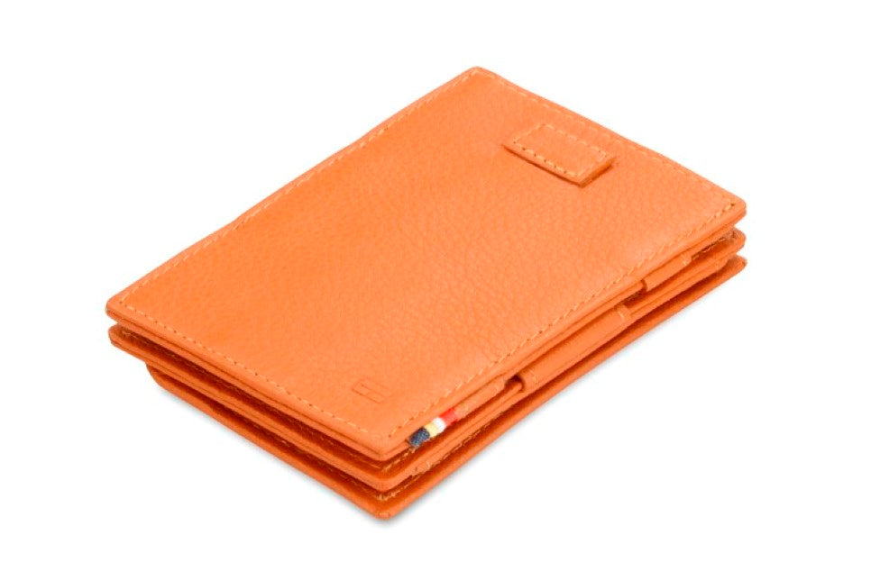 Porte-monnaie Magique RFID Cuir Pochette Carte Nappa - Garzini - Cognac - 1