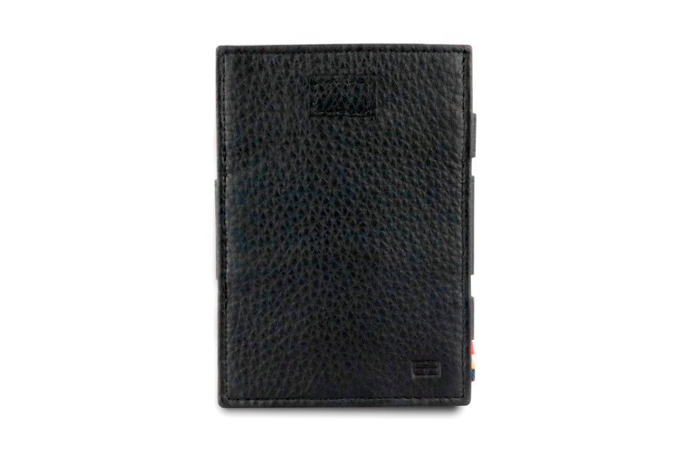 Porte-monnaie Magique RFID Cuir Pochette Carte Nappa - Garzini - Noir - 2